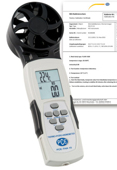 Climate Meter PCE-THA 10-ICA incl
